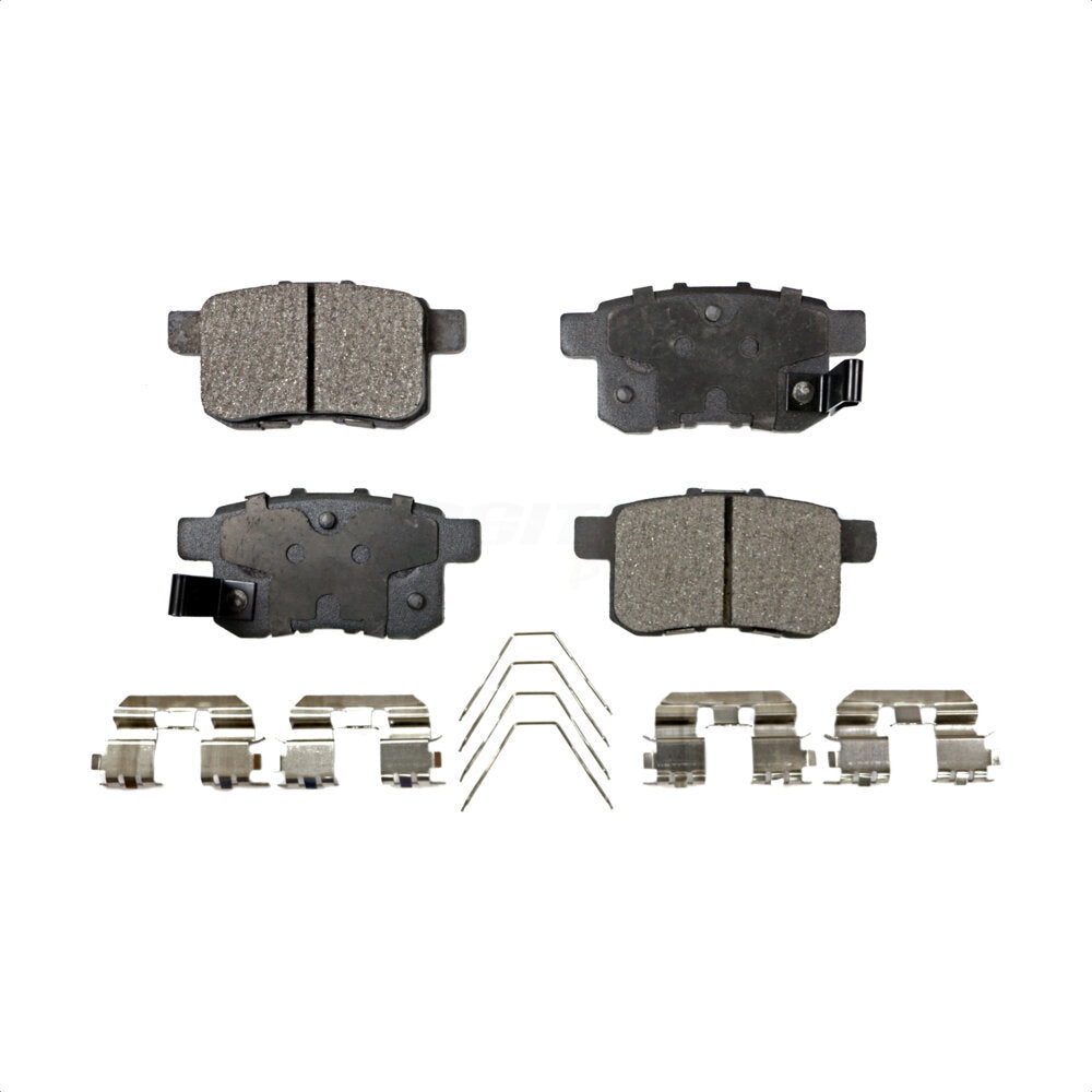 Semi-Metallic Disc Brake Pads Rear PPF-D1451 For Honda Accord Acura TSX
