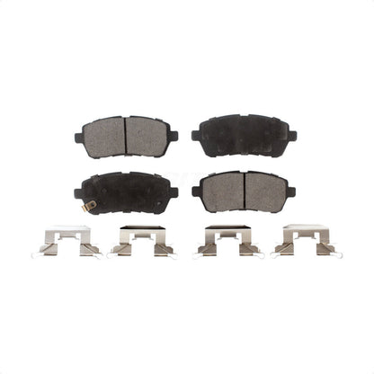 Semi-Metallic Disc Brake Pads Front PPF-D1454A For 2011-2014 Mazda 2