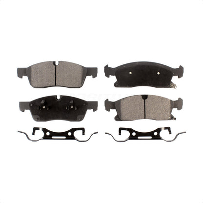 Semi-Metallic Disc Brake Pads Front PPF-D1455 For Jeep Grand Cherokee Dodge WK