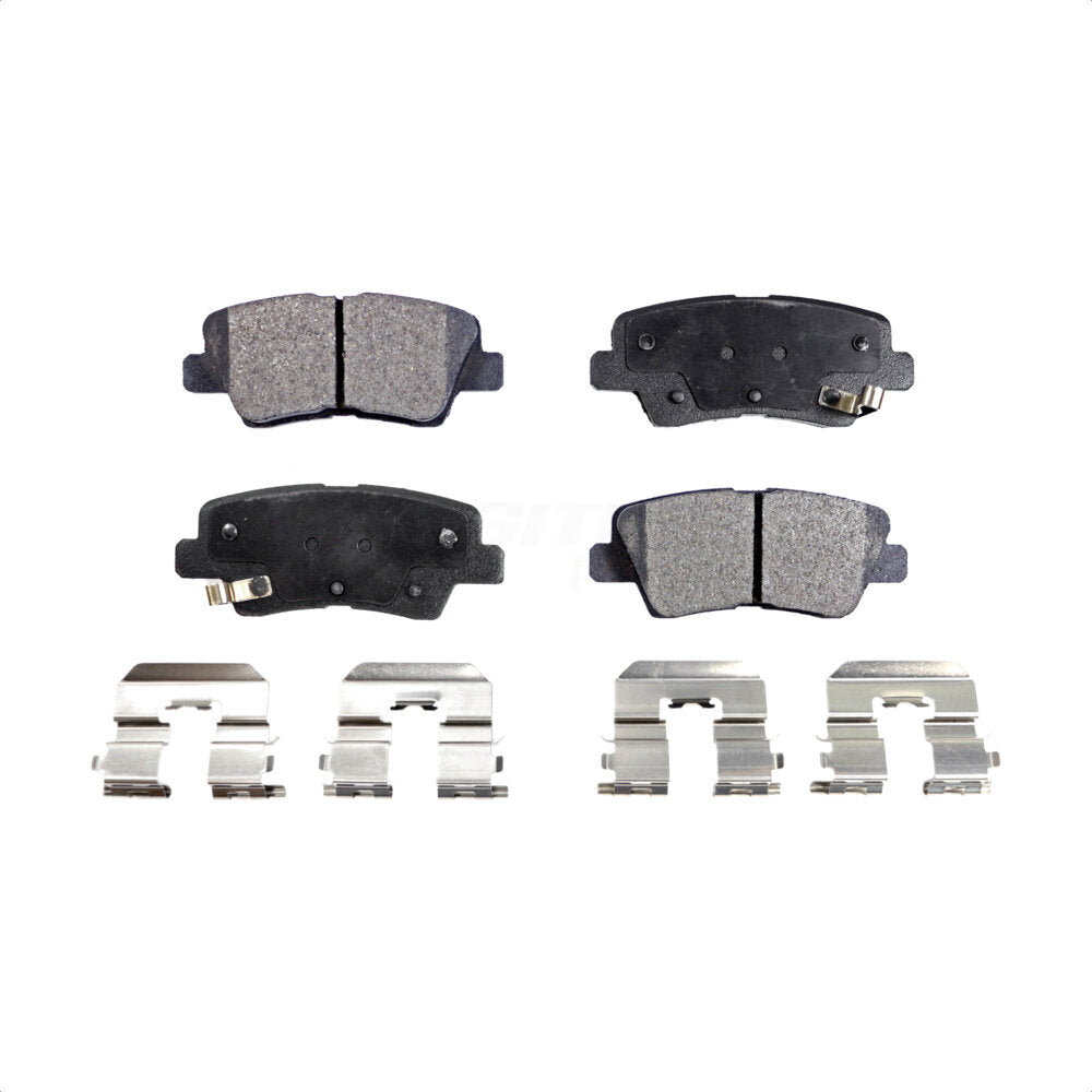 Semi-Metallic Disc Brake Pads Rear PPF-D1544 For Hyundai Elantra Kia Accent Rio