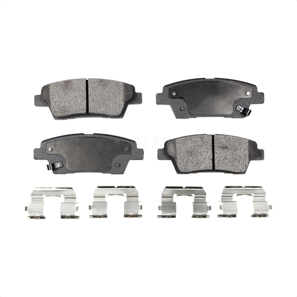 Semi-Metallic Disc Brake Pads Rear PPF-D1551 For Hyundai Genesis Mini Cooper G80