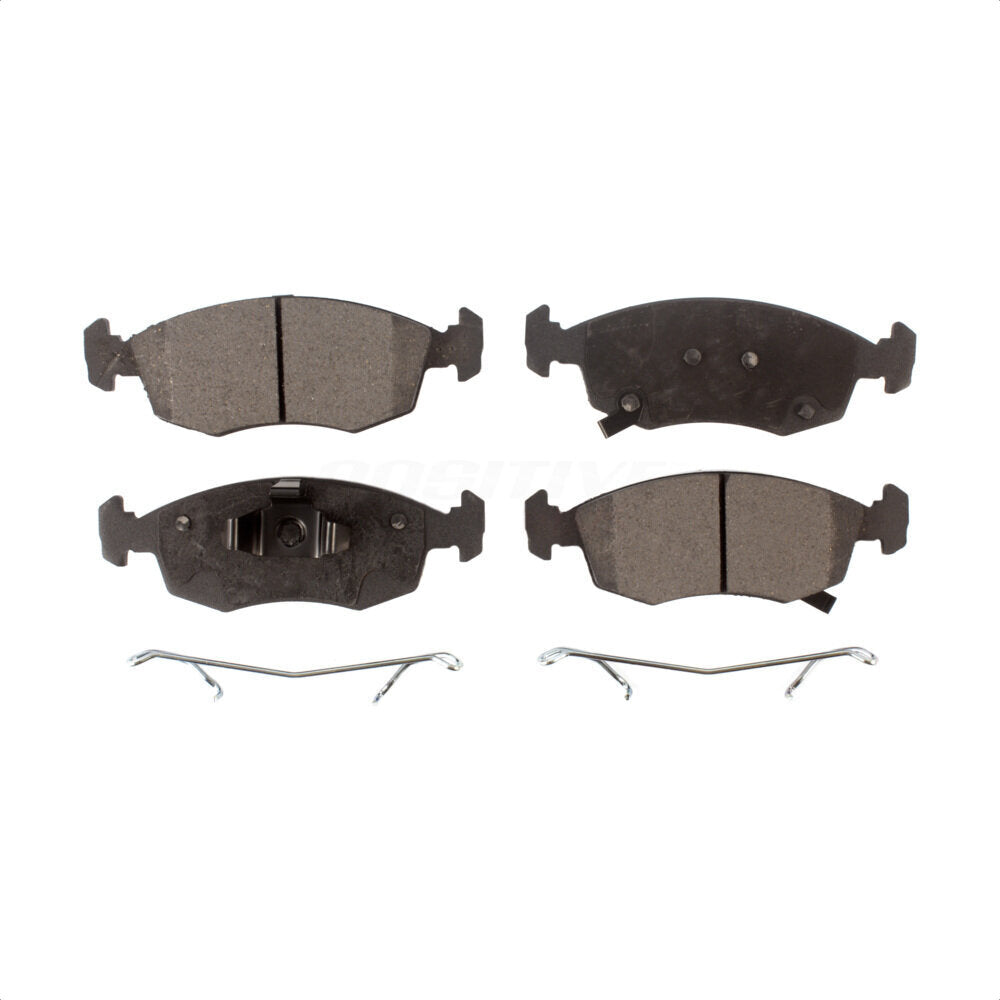 Semi-Metallic Disc Brake Pads Front PPF-D1568 For Fiat 500