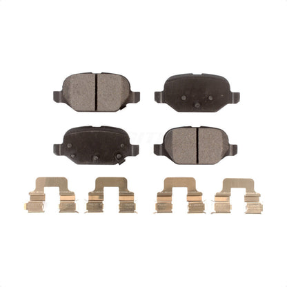 Semi-Metallic Disc Brake Pads Rear PPF-D1569 For 2012-2019 Fiat 500