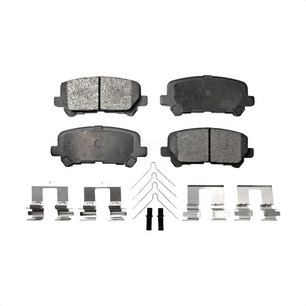 Semi-Metallic Disc Brake Pads Rear PPF-D1585 For Honda Odyssey Pilot Acura MDX