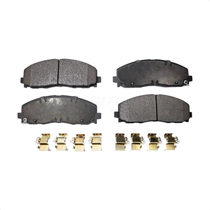 Semi-Metallic Disc Brake Pads Front PPF-D1589 For Dodge Grand Caravan Jeep Town
