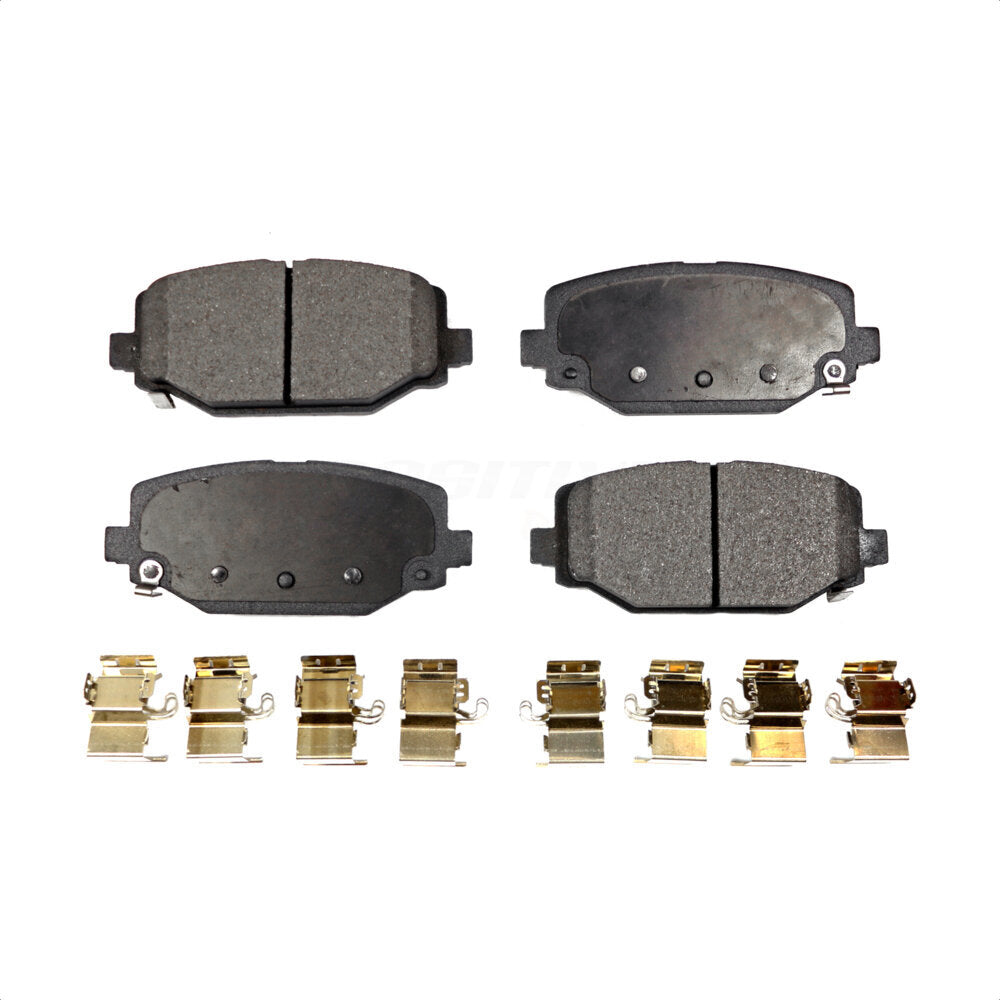 Semi-Metallic Disc Brake Pads Rear PPF-D1596 For Dodge Grand Caravan Journey &