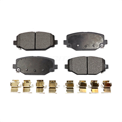 Semi-Metallic Disc Brake Pads Rear PPF-D1596 For Dodge Grand Caravan Journey &