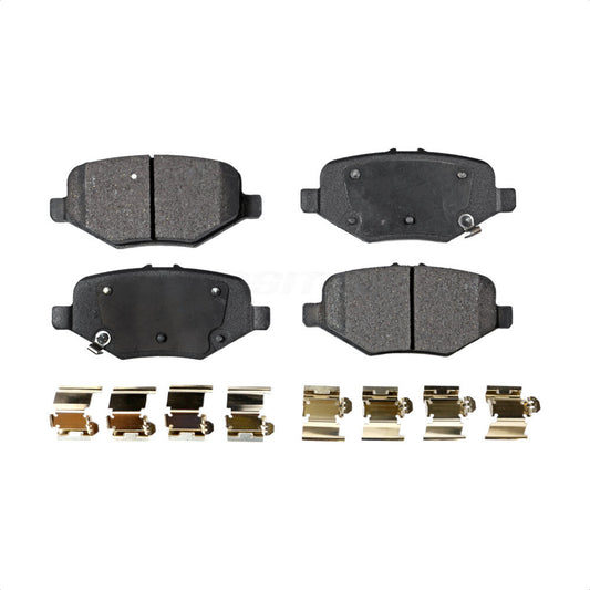 Semi-Metallic Disc Brake Pads Rear PPF-D1612 For Ford Explorer Flex Taurus Sedan