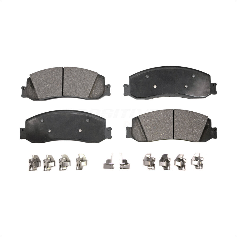 Semi-Metallic Disc Brake Pads Front PPF-D1631 For Ford F-350 Super Duty F-250
