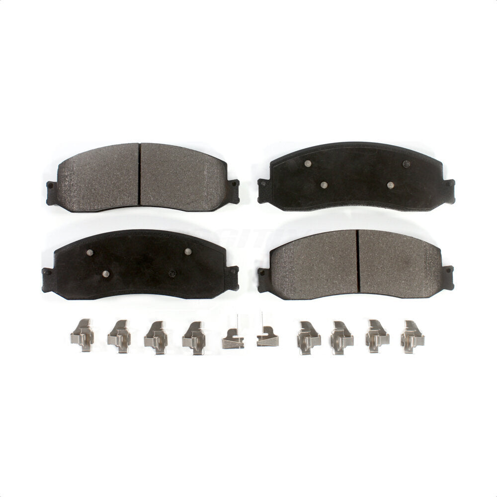 Semi-Metallic Disc Brake Pads Front PPF-D1631A For Ford F-350 Super Duty F-250