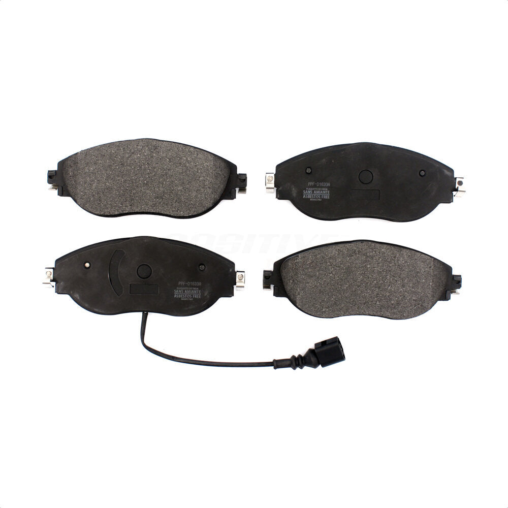 Semi-Metallic Disc Brake Pads Front PPF-D1633A For Volkswagen Tiguan Jetta Audi