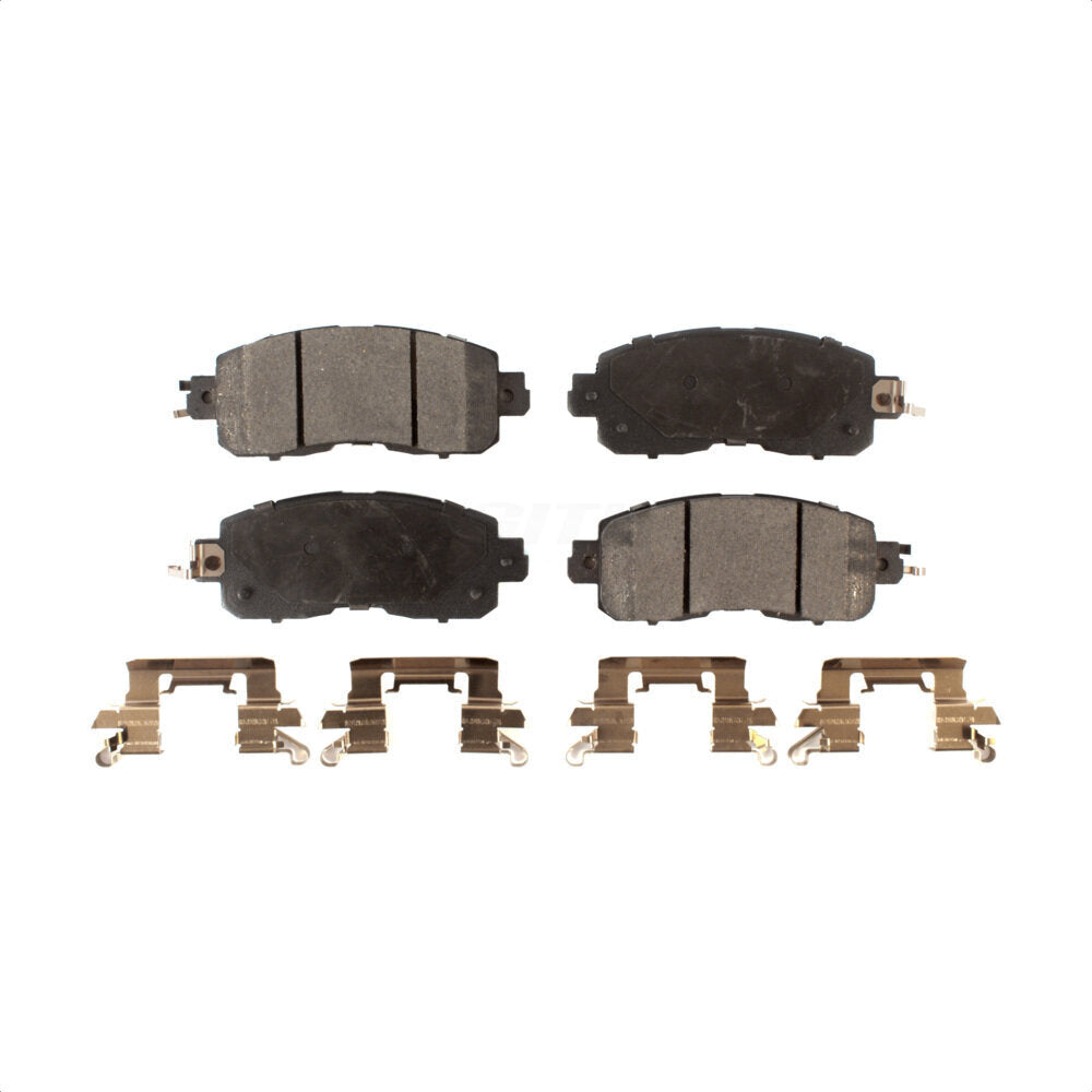 Semi-Metallic Disc Brake Pads Front PPF-D1650 For Nissan Altima LEAF