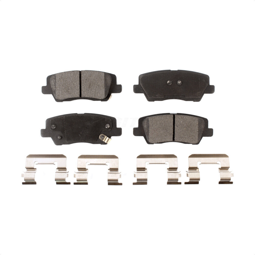 Semi-Metallic Disc Brake Pads Rear PPF-D1659 For Cadillac ATS CTS