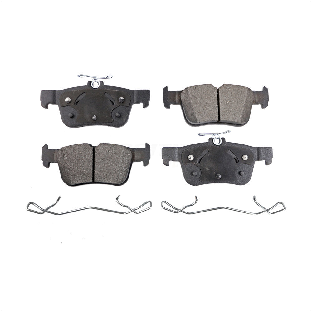 Semi-Metallic Disc Brake Pads Rear PPF-D1665 For Ford Escape Edge Fusion Lincoln