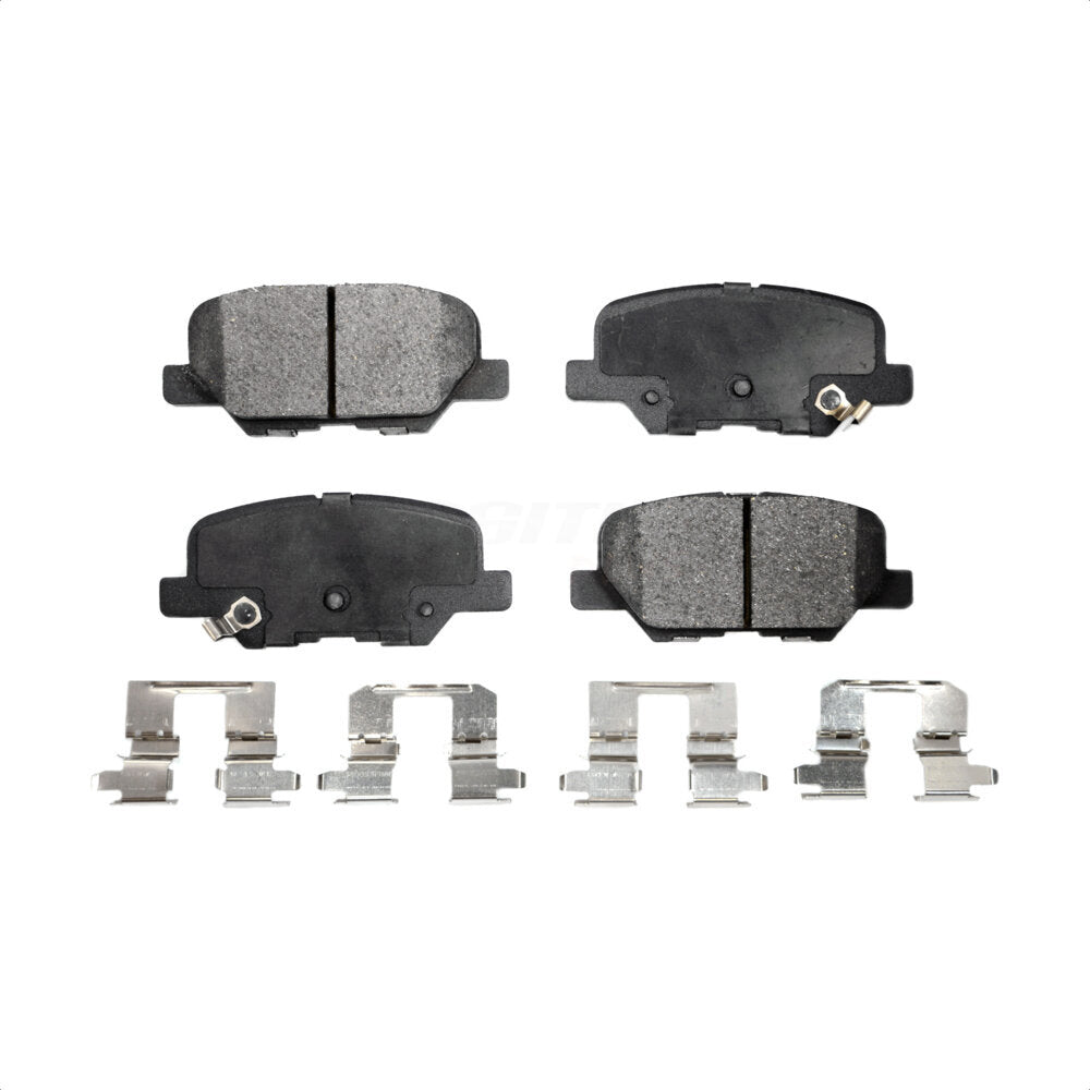 Semi-Metallic Disc Brake Pads Rear PPF-D1679 For Mazda 3 Mitsubishi RVR Sport 6