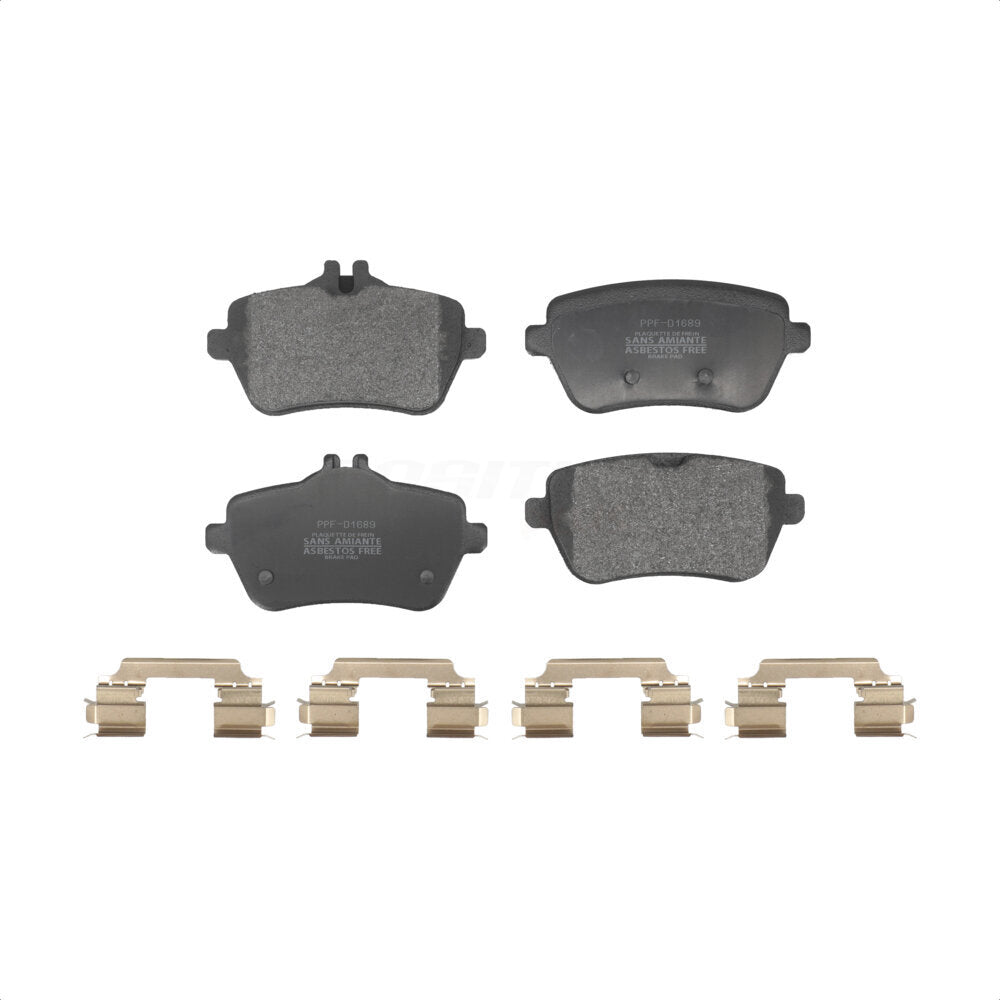 Semi-Metallic Disc Brake Pads Rear PPF-D1689 For Mercedes-Benz S550 SL550 S560
