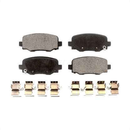 Semi-Metallic Disc Brake Pads Rear PPF-D1734 For Jeep Cherokee Chrysler 200