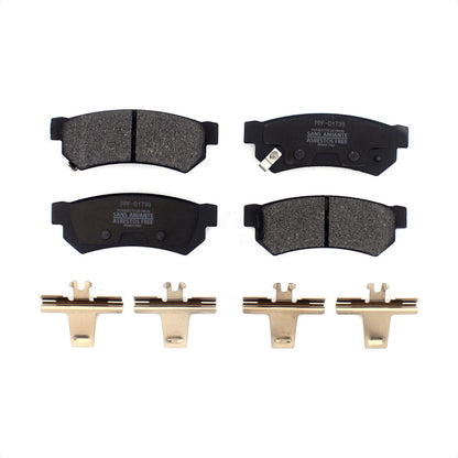 Semi-Metallic Disc Brake Pads Rear PPF-D1739 For Chevrolet Spark EV