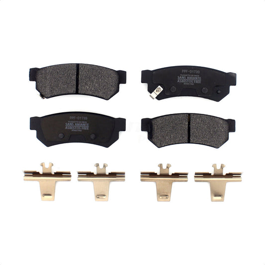 Semi-Metallic Disc Brake Pads Rear PPF-D1739 For Chevrolet Spark EV