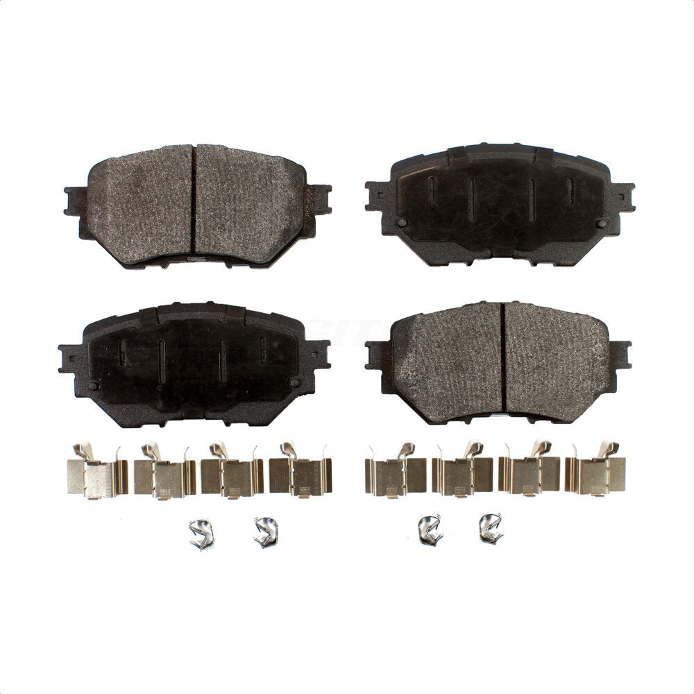 Semi-Metallic Disc Brake Pads Front PPF-D1759 For 2014-2018 Mazda 3 Sport