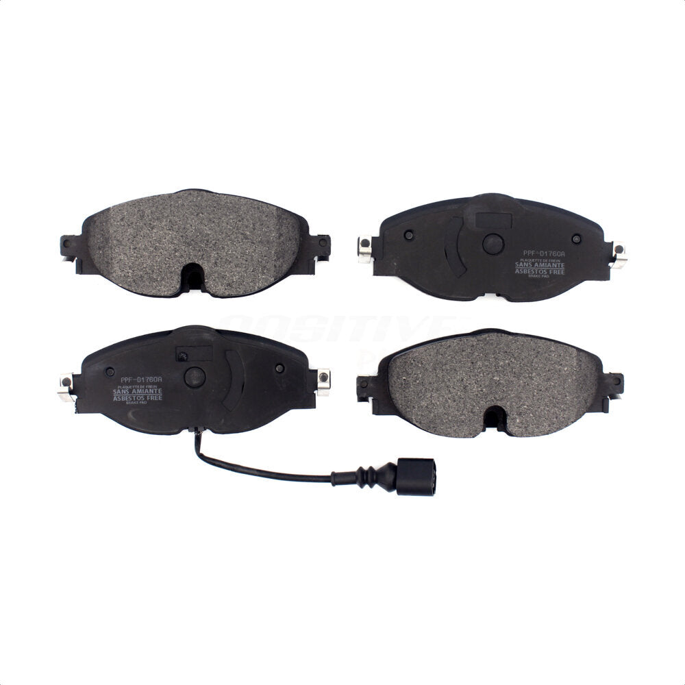 Semi-Metallic Disc Brake Pads Front PPF-D1760A For Volkswagen Jetta Golf Taos A3