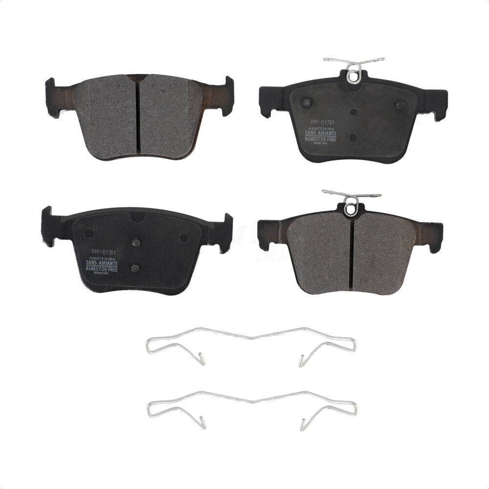 Semi-Metallic Disc Brake Pads Rear PPF-D1761 For Volkswagen Tiguan Jetta Atlas R