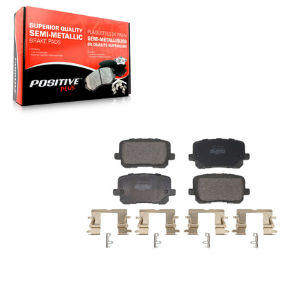 Semi-Metallic Disc Brake Pads Rear PPF-D1766 For 2014-2023 Dodge Charger RWD