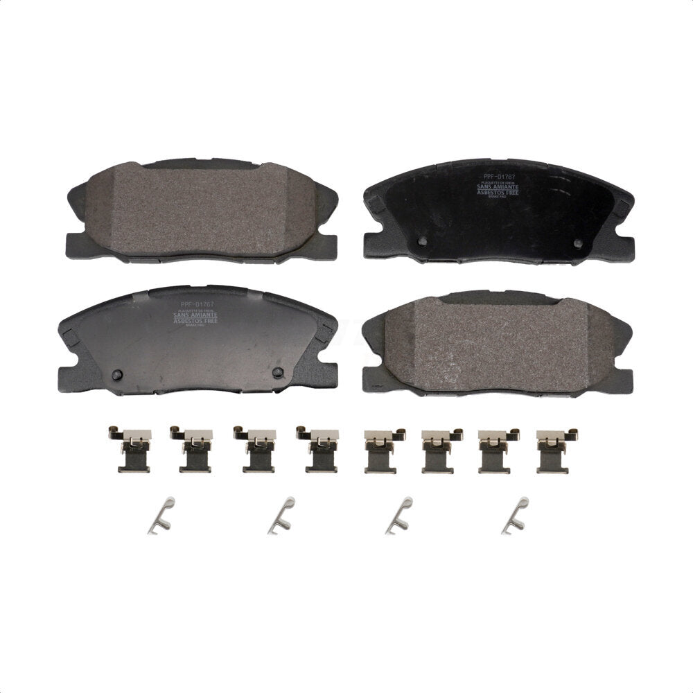 Semi-Metallic Disc Brake Pads Front PPF-D1767 For 2014-2023 Dodge Charger RWD