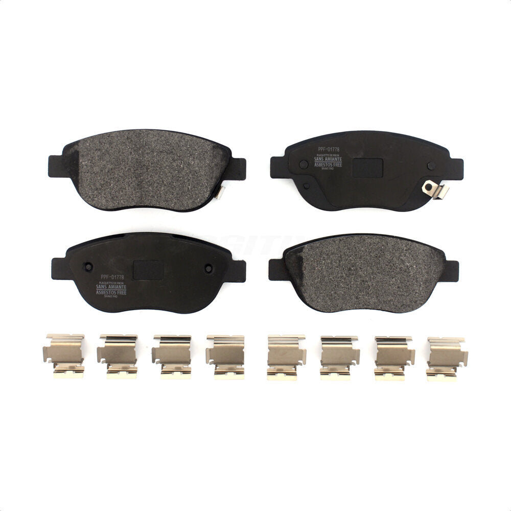 Semi-Metallic Disc Brake Pads Front PPF-D1778 For Fiat 500