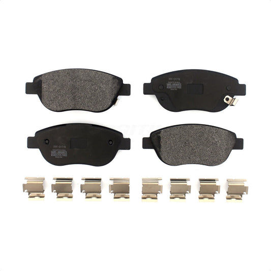 Semi-Metallic Disc Brake Pads Front PPF-D1778 For Fiat 500