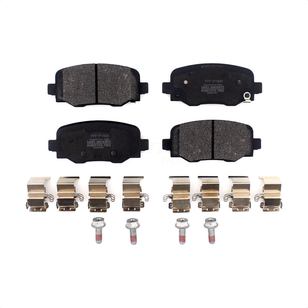 Semi-Metallic Disc Brake Pads Rear PPF-D1809 For Jeep Renegade Dodge Hornet Fiat