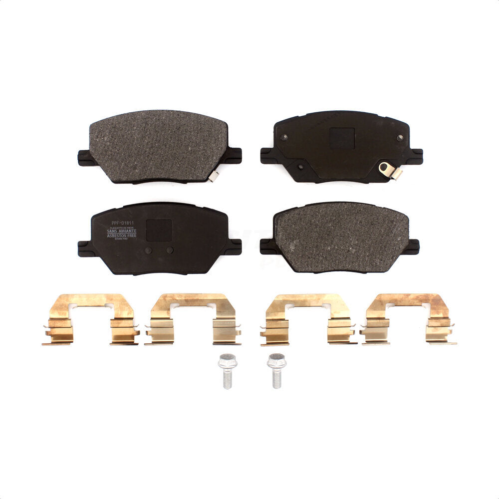 Semi-Metallic Disc Brake Pads Front PPF-D1811 For Jeep Compass Renegade Dodge