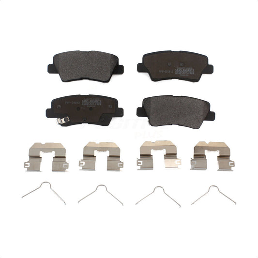 Semi-Metallic Disc Brake Pads Rear PPF-D1812 For Hyundai Elantra Kia Venue Rio