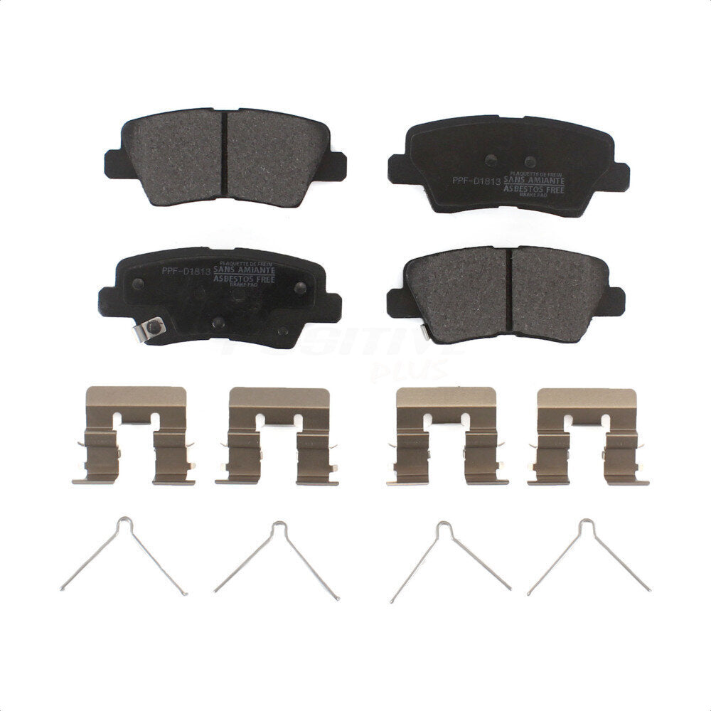 Semi-Metallic Disc Brake Pads Rear PPF-D1813 For Kia Hyundai Forte Kona Electric