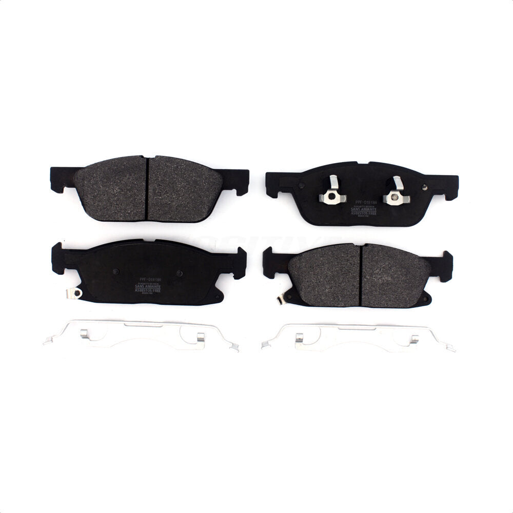 Semi-Metallic Disc Brake Pads Front PPF-D1818A For Ford Fusion Lincoln MKZ