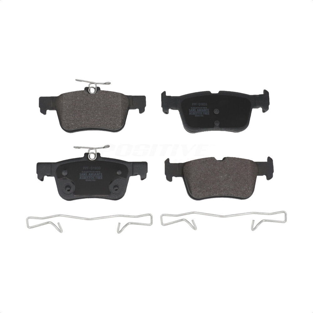 Semi-Metallic Disc Brake Pads Rear PPF-D1833 For Ford Escape Bronco Sport Police