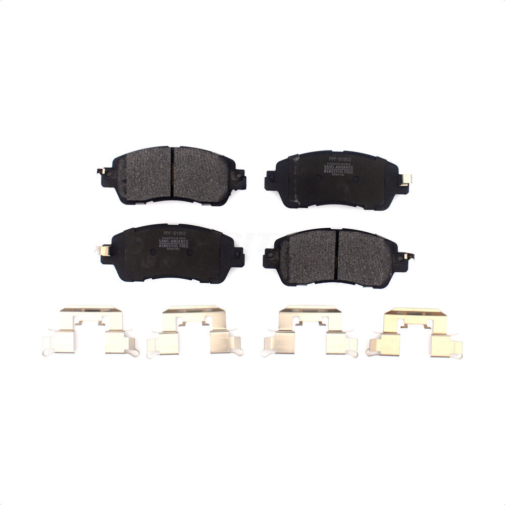 Semi-Metallic Disc Brake Pads Front PPF-D1852 For Toyota Yaris iA Scion