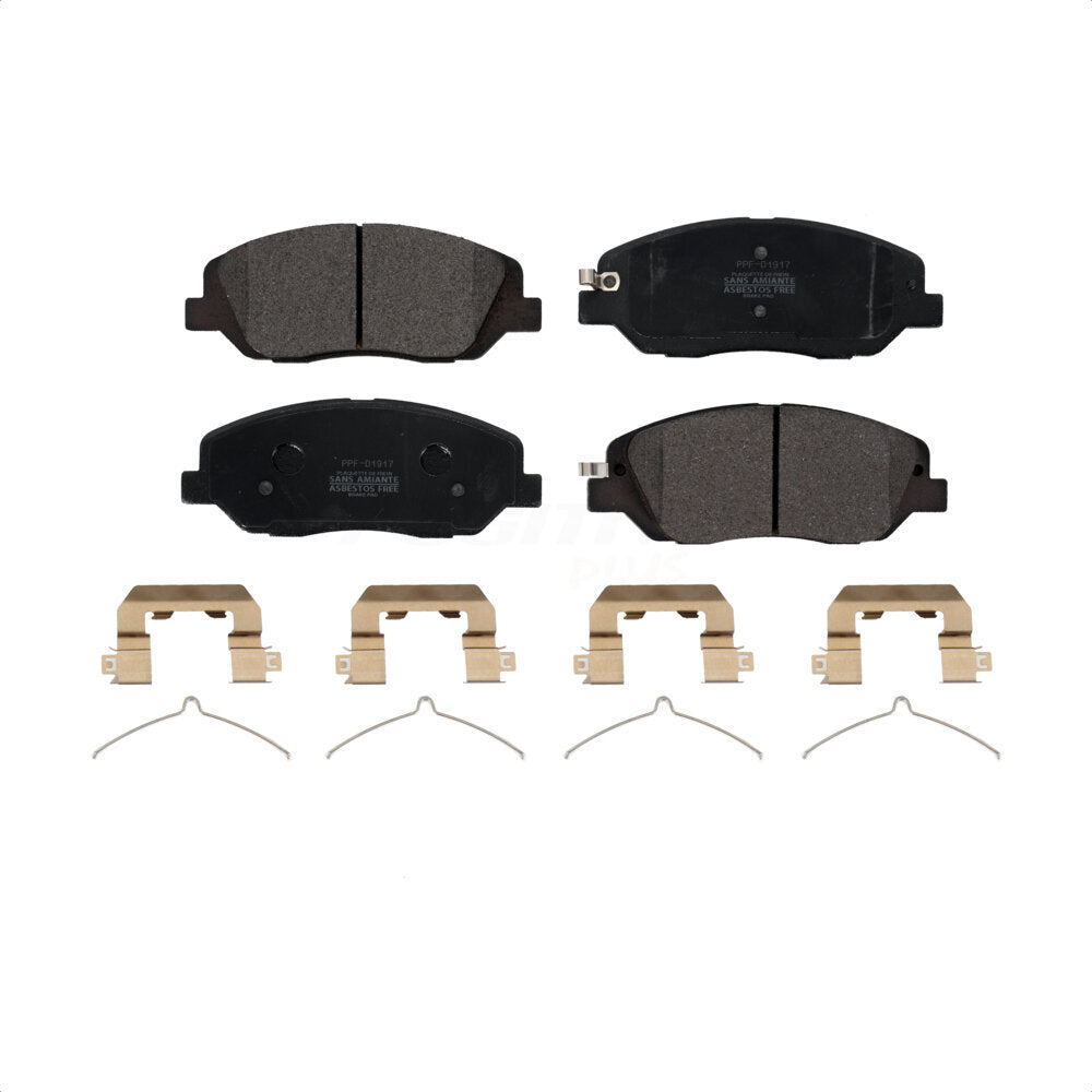 Semi-Metallic Disc Brake Pads Front PPF-D1917 For Hyundai Santa Fe XL
