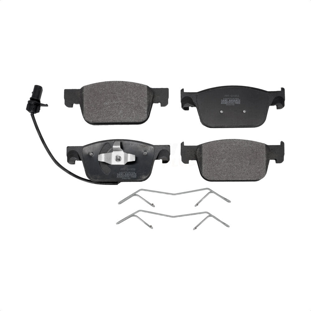 Semi-Metallic Disc Brake Pads Front PPF-D1953 For Audi A4 Quattro