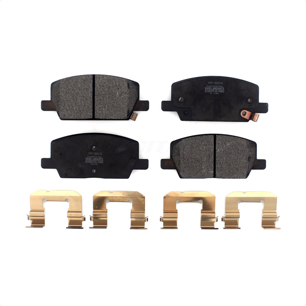 Semi-Metallic Disc Brake Pads Front PPF-D2019 For Buick Encore Chevrolet Trax