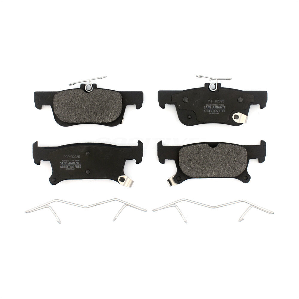 Semi-Metallic Disc Brake Pads Rear PPF-D2025 For Buick Envision