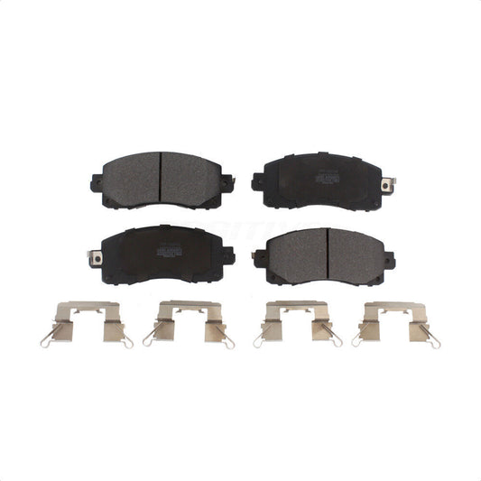 Semi-Metallic Disc Brake Pads Front PPF-D2045 For Subaru Crosstrek Forester WRX