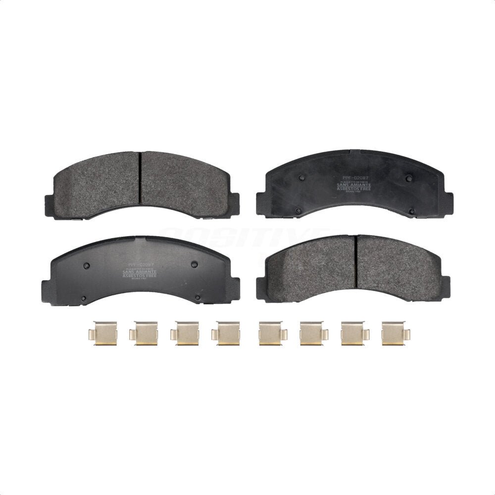 Semi-Metallic Disc Brake Pads Front PPF-D2087 For Ford F-150 Expedition Lincoln