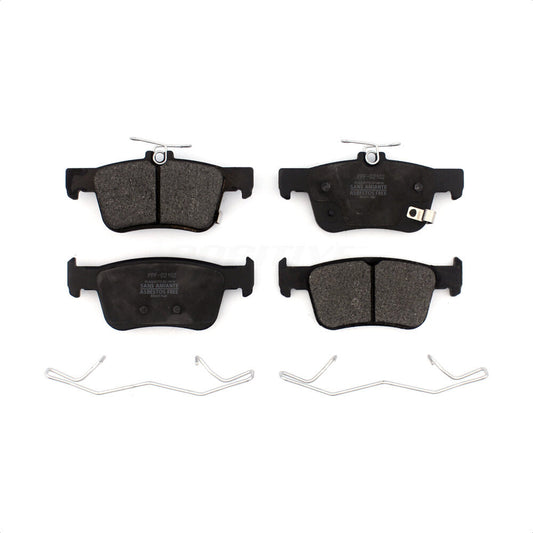 Semi-Metallic Disc Brake Pads Rear PPF-D2102 For Honda Civic Accord Acura RDX