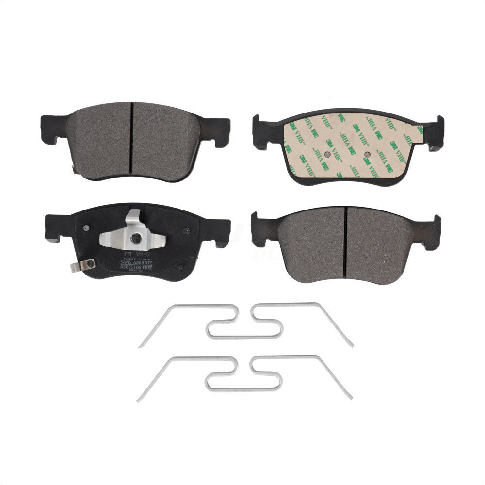 Semi-Metallic Disc Brake Pads Front PPF-D2115 For Honda Civic Accord Acura