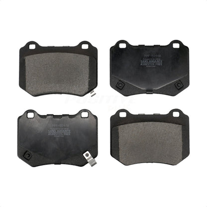 Semi-Metallic Disc Brake Pads Rear PPF-D2118 For 2018-2021 Subaru WRX STI