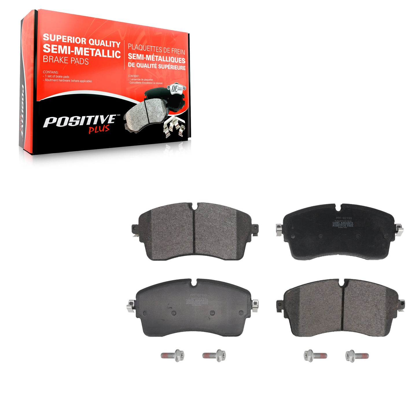 Semi-Metallic Disc Brake Pads Front PPF-D2133 For Land Rover Range Evoque 110 90
