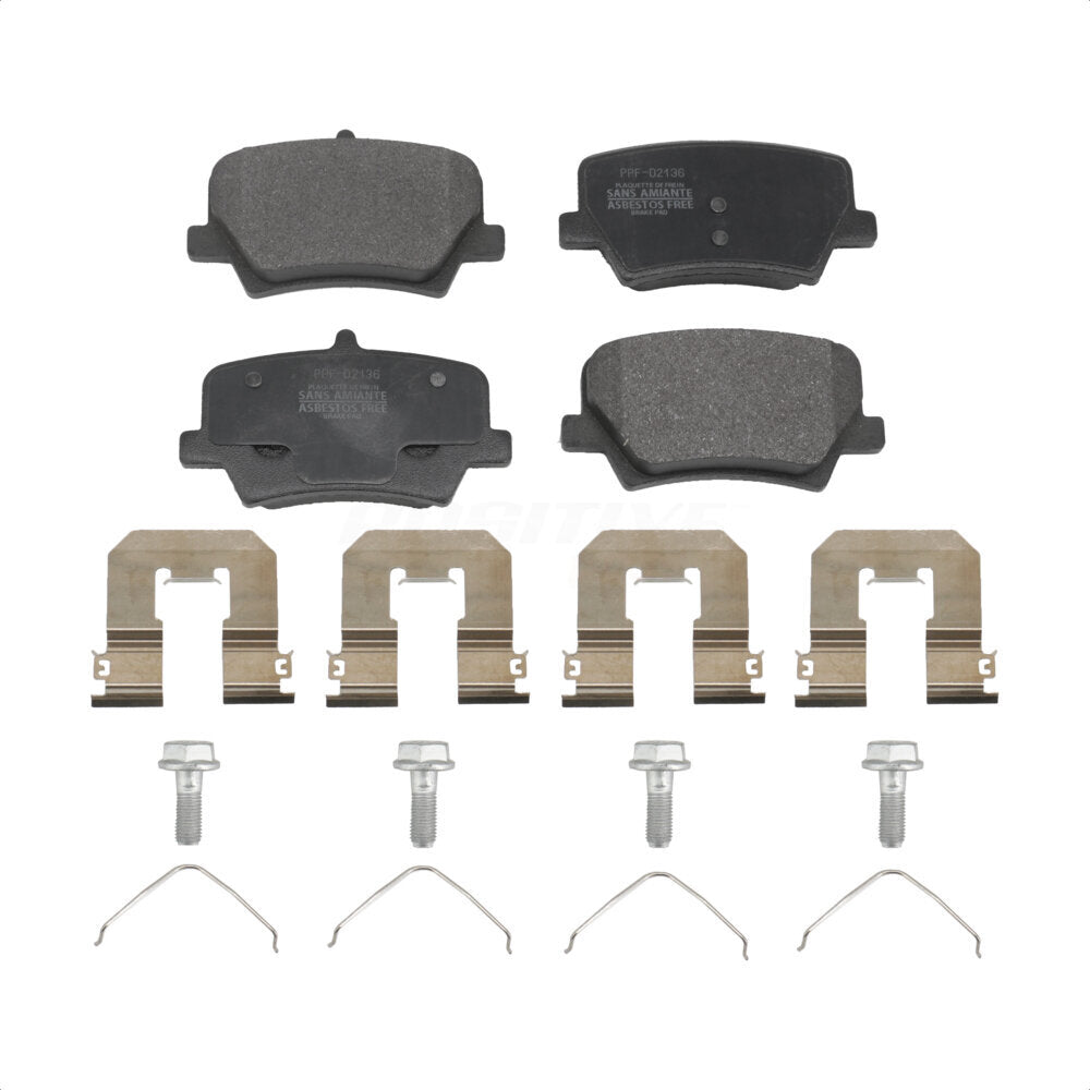 Semi-Metallic Disc Brake Pads Rear PPF-D2136 For 2019-2023 Volvo XC40
