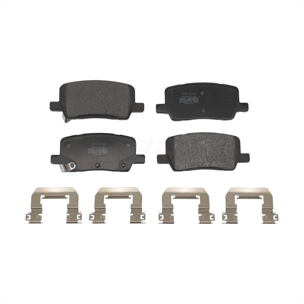 Semi-Metallic Disc Brake Pads Rear PPF-D2164 For 2017-2025 Tesla X S
