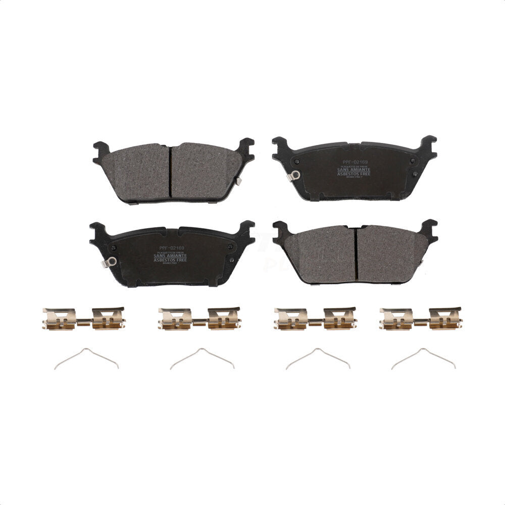 Semi-Metallic Disc Brake Pads Rear PPF-D2169 For Ram 1500 Jeep Wagoneer Grand L